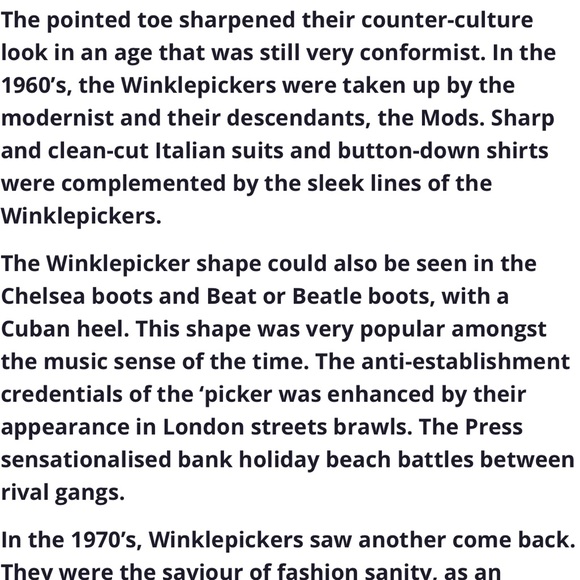 Underground Shoes England, Black Beatle Chelsea Boots, Punk/Mod - Picture 11 of 12